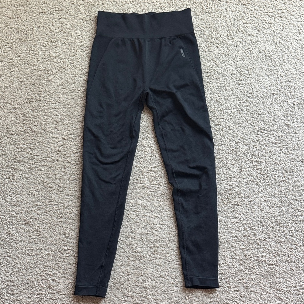 Gymshark Women’s Black Leggings- Size XS/S(no tag)